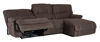 Bild på MELVILLE 3-s soffa divan höger, sits recliner el microtyg
