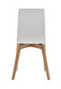 Bild på GRACY stol vit laminat/ek