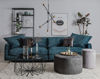Bild på SENSE Sittpuff 35 cm tyg Adore 180 grey