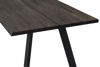 Bild på FRED matbord 170 mörkbrun ek/svart