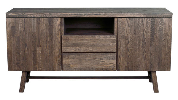 Bild på BROOKLYN sideboard 160 mörkbrun ek