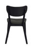 Bild på KATO stol svart ek/mörkgrått tyg