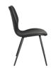 Bild på Highrock stol svart konstläder/svarta ben
