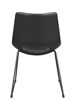 Bild på MANNING stol svart konstläder/svarta ben