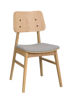 Bild på Nagano stol ek/ljusgrått