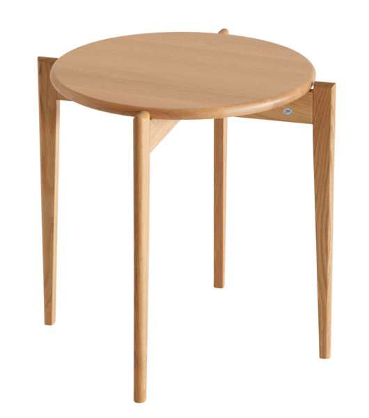 Bild på TILIA Soffbord Ø51 H.48 Oljad Ek