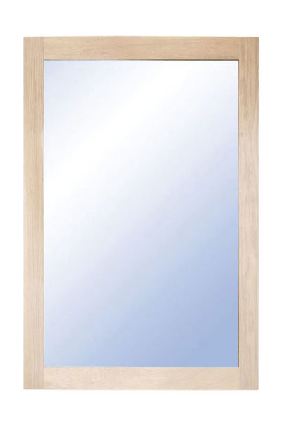 Bild på NOVA Spegel  90x60 vitoljad ek