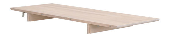 Bild på FILIPPA Iläggsskiva 45x120 till runt matbord vitpigment ek