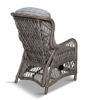 Bild på LIME Fåtölj recliner wicker driftwood dyna ljusbrun