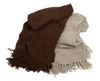 Bild på LUDDE Pläd brun 170x130cm 72% Akryl / 20% Ull / 8% Polyester Handtvätt