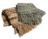 Bild på ROXIE Pläd beige 170x130cm 80% polyester/ 20% akryl 30 grader fintvätt