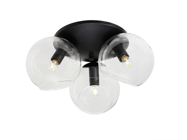 Bild på LAHOLM Plafond metall glas