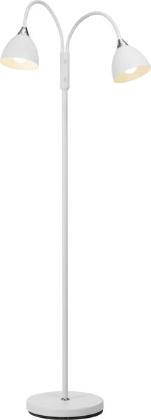 Bild på NARVIK Golvlampa E115642 Vit/Krom