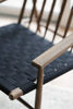 Bild på CANWOOD loungestol brun ek/svart flätning