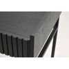 Bild på HALIFAX Skrivbord 120 svart ek/svart metall