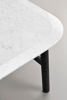 Bild på HAMMOND Soffbord 62x62 svart ek/vit marmor