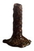 Bild på LIZZIE Ljusstake brun 16cm h22cm 100% keramik