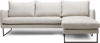 Bild på NEW YORK 3-sits med divan (254 cm) höger tyg Daphne 11160-61 ben nr 3 svart met