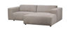 Bild på WILLARD 3-sits soffa med schäslong H beige tyg (k1)