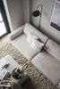 Bild på DUNCAN 3-sits soffa ljusgrått tyg (k3)