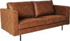 Bild på TECATE 2,5-sits soffa microfibertyg cognac, microfiber