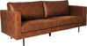 Bild på TECATE 3-sits soffa microfibertyg cognac,