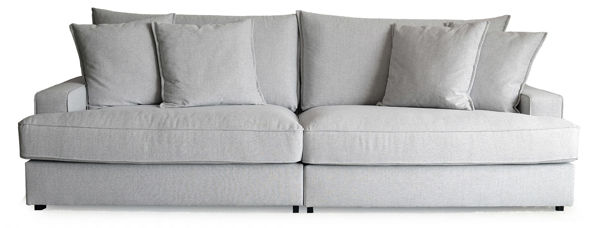 Bild på CARISSA Soffa 2,5S 255cm tyg Neve 80 limestone