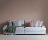 Bild på CARISSA Soffa 2,5S 255cm tyg Neve 80 limestone