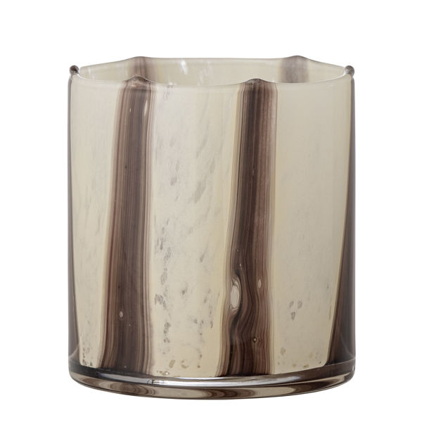 Bild på LIBERTY Ljuslykta, Natur, Glas, D10xH10 cm