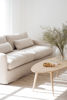 Bild på TOMPKINS soffbord ellips 150x60 vitpigmenterad ek