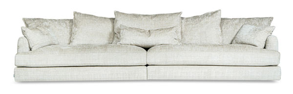 Bild på OLBIA 4-sits soffa MAXI 324cm tyg Urban 3404 light taupe