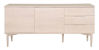 Bild på KARMELIET Sideboard 2 dörr+3 lådor vitpigmenterad lackad ekfanér, wl102, softclose