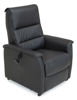 Bild på CAESAR PLUS Reclinerfåtölj 2 motor LiftUp Large läder Soleda/skai 441 svart