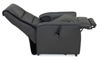 Bild på CAESAR PLUS Reclinerfåtölj 2 motor LiftUp Large läder Soleda/skai 441 svart m värme