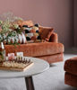 Bild på OLBIA 4-sits soffa 284cm tyg Urban 3452 copper