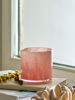 Bild på SAKKARA Ljuslykta, Rosa, Glas, D8xH8 cm