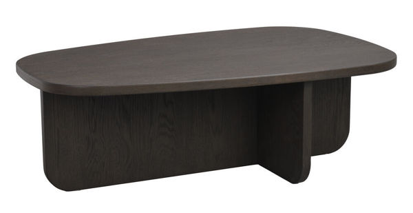 Bild på BILLINGS Soffbord 118x73 brun ek