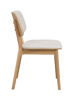 Bild på BARRETT Stol ek/ljusbeige tyg