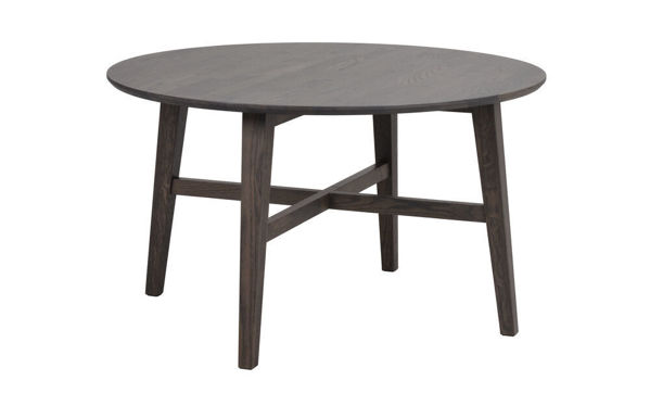 Bild på FILIPPA Soffbord runt Ø90 mörkbrun ek