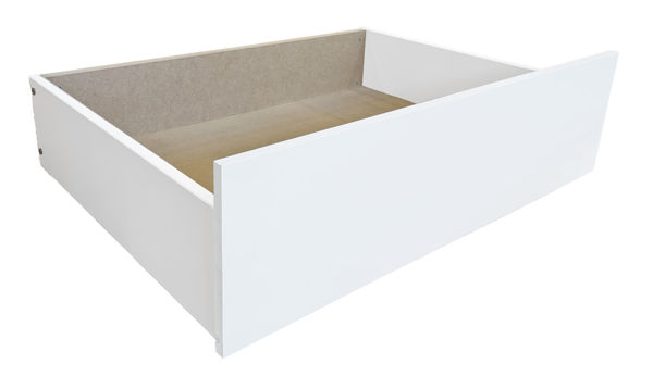 Bild på LOTTIE Sänglåda vitlackad furu/mdf